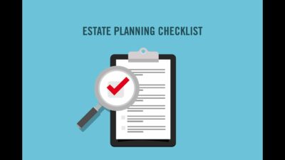 Where Do You Score on Estate Planning Checklist?