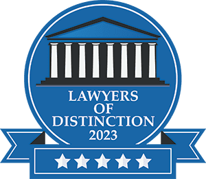 Lawyers of distinction badge